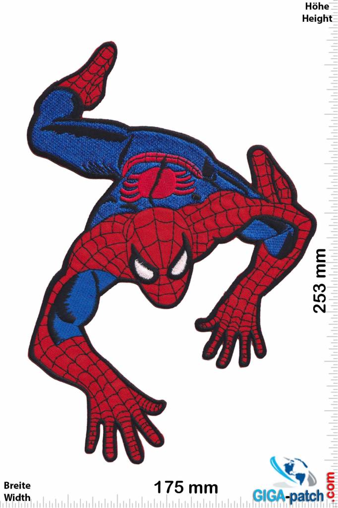 Spider-Man - Patch - Back Patches - Patch Keychains Stickers