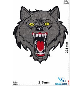 Wolf Lone Wolf - silver - 23 cm - BIG