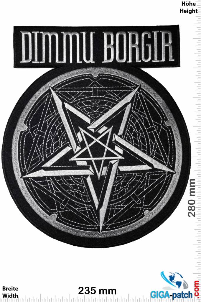 Dimmu Borgir Dimmu Borgir- Metal-Band- 28cm - BIG
