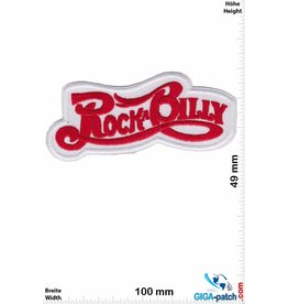 Rockabilly Rock a Billy -  white red