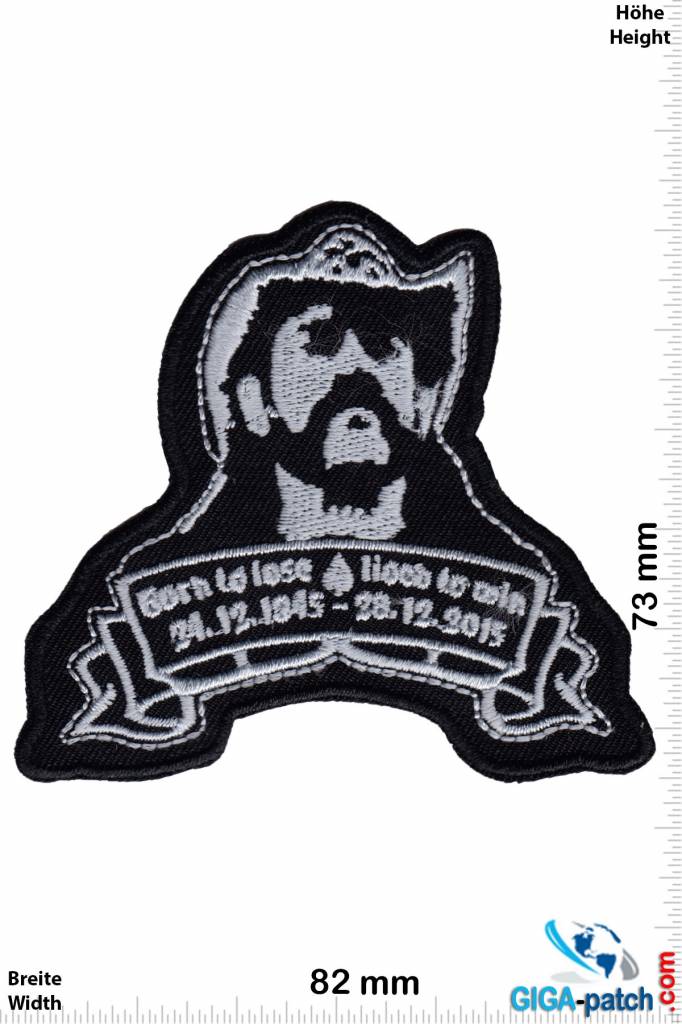 Motörhead Motörhead - Lemmy - Born to Lose, Live to Win -1945-2015