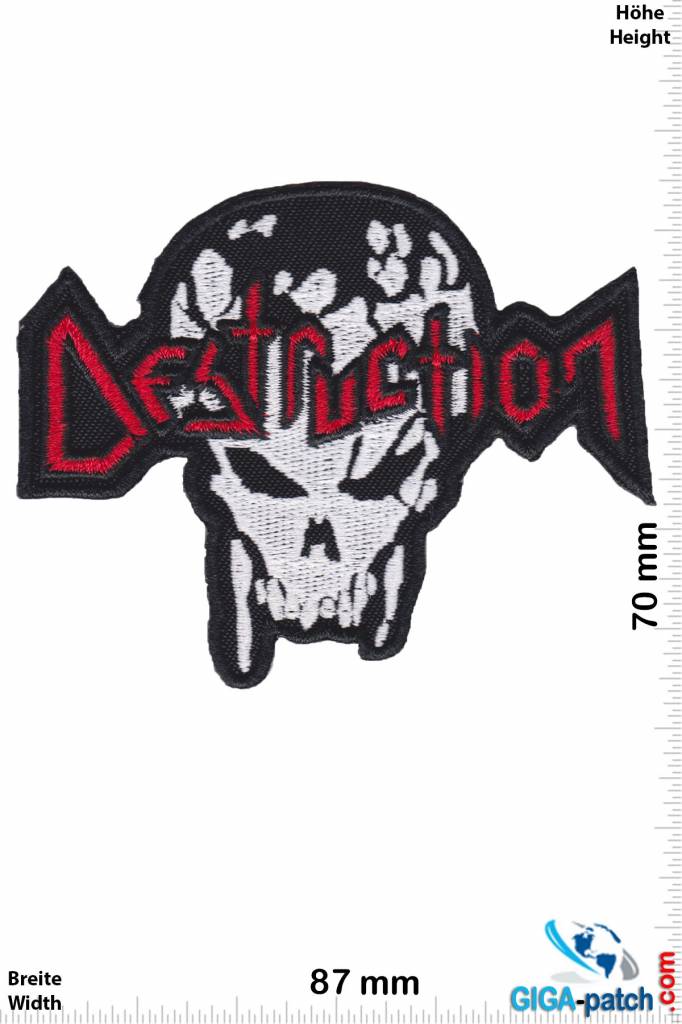 Destruction Destruction - Thrash-Metal-Band - Skull