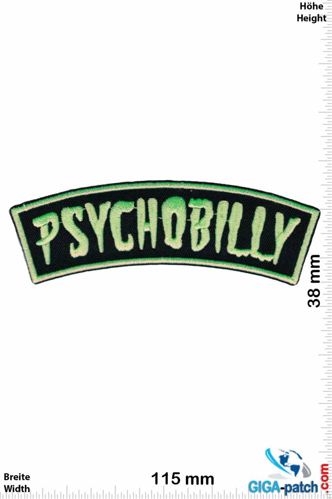 Psychobilly  Psychobilly - neon green
