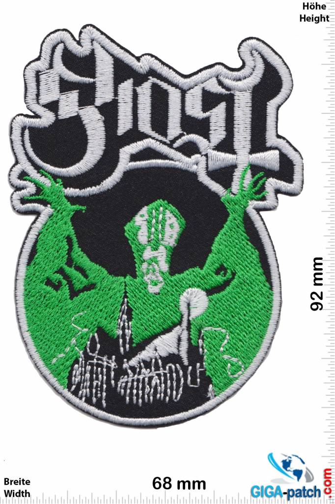 Ghost Ghost - green - Heavy-Metal-Band