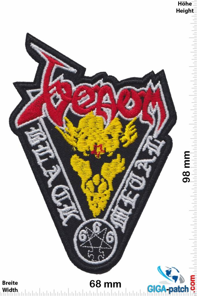 Venom Venom - Pentagram - Black Metal  - HQ - Metal-Band