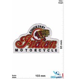 Indian Indian  Motorcycle - Since 1901 - white -  HQ