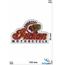 Indian Indian  Motorcycle - Since 1901 - white -  HQ