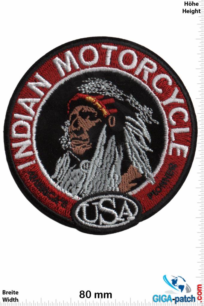 Indian Indian  Motorcycle - USA - round -  HQ