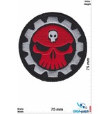 Totenkopf Red Skull