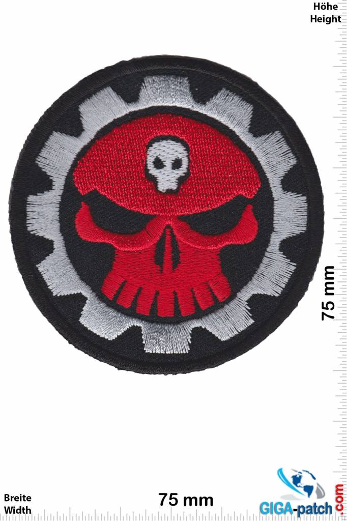 Totenkopf Red Skull