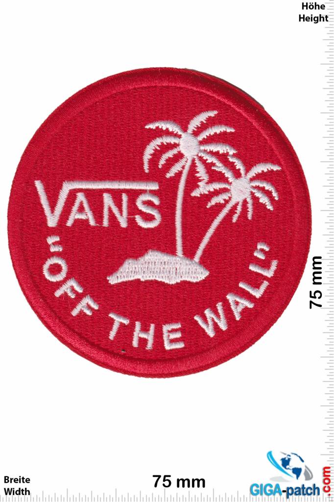 red off the wall vans