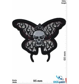 Totenkopf Totenkopf Schmetterling -black