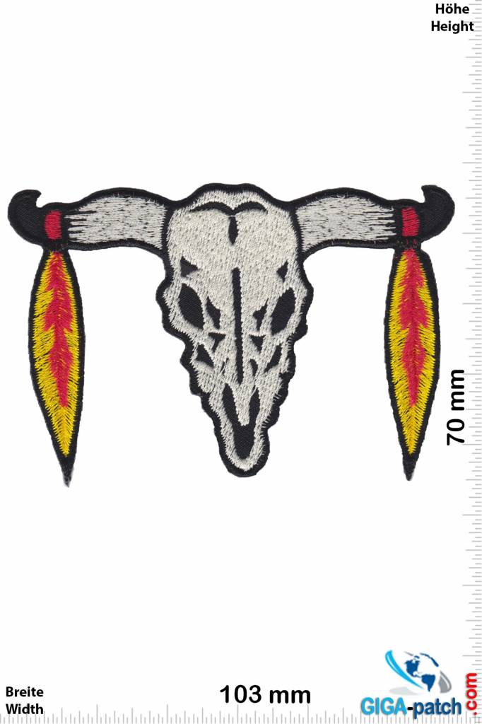 Indianer Bison Skull Indian