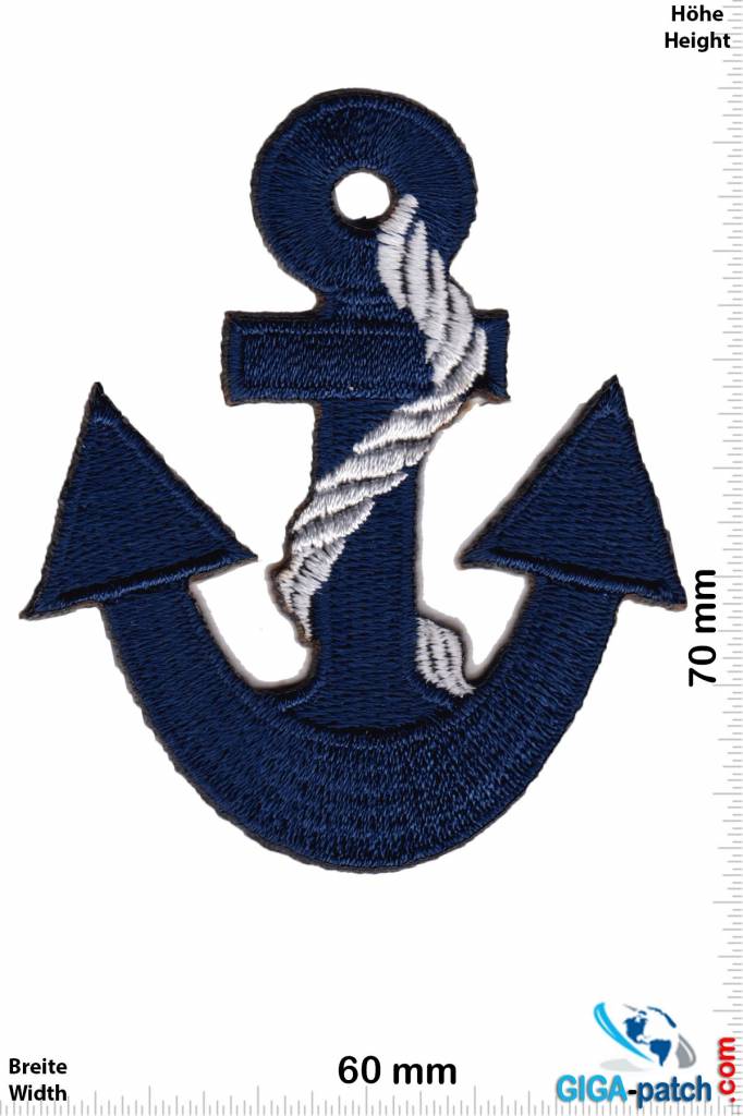 Navy Marine - Anchor  - blue