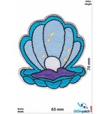 Fun Muschel mit Perle -  lightblue - Arielle