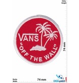 Vans "Vans ""OFF THE WALL"" - round - red white - HQ