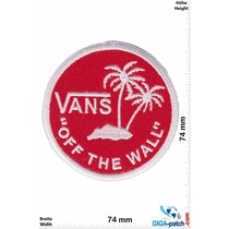 Vans "Vans ""OFF THE WALL"" - round - red white - HQ