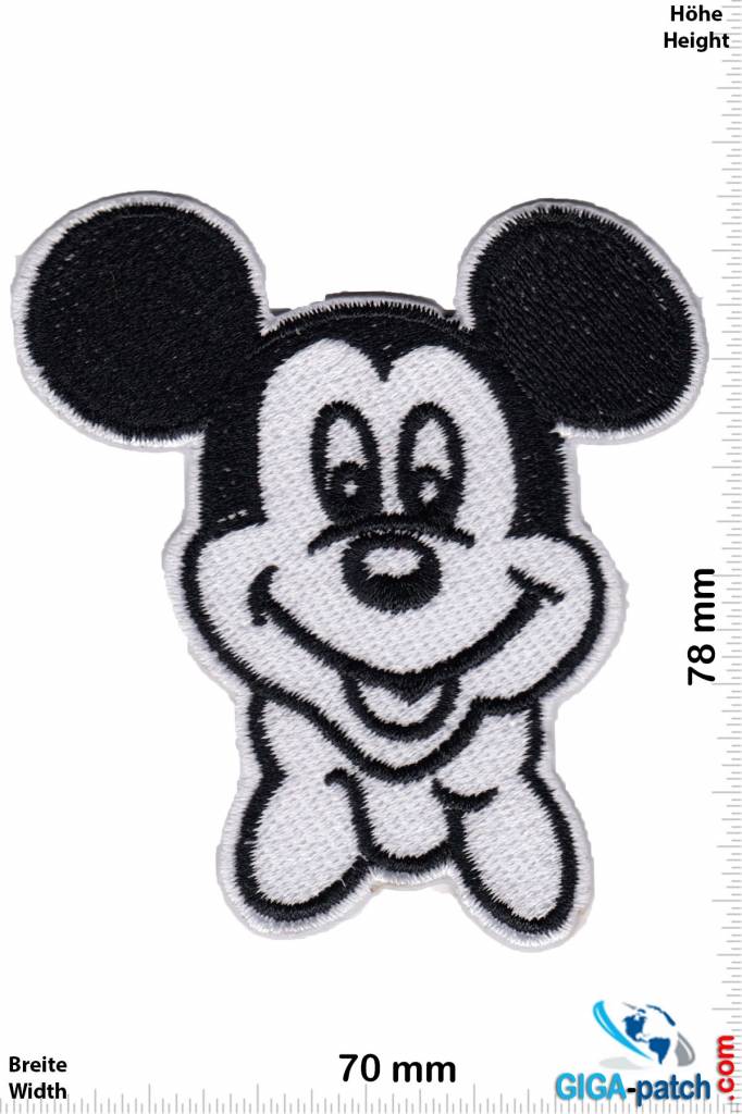 Mickey Mouse  Mickey Mouse  - black white