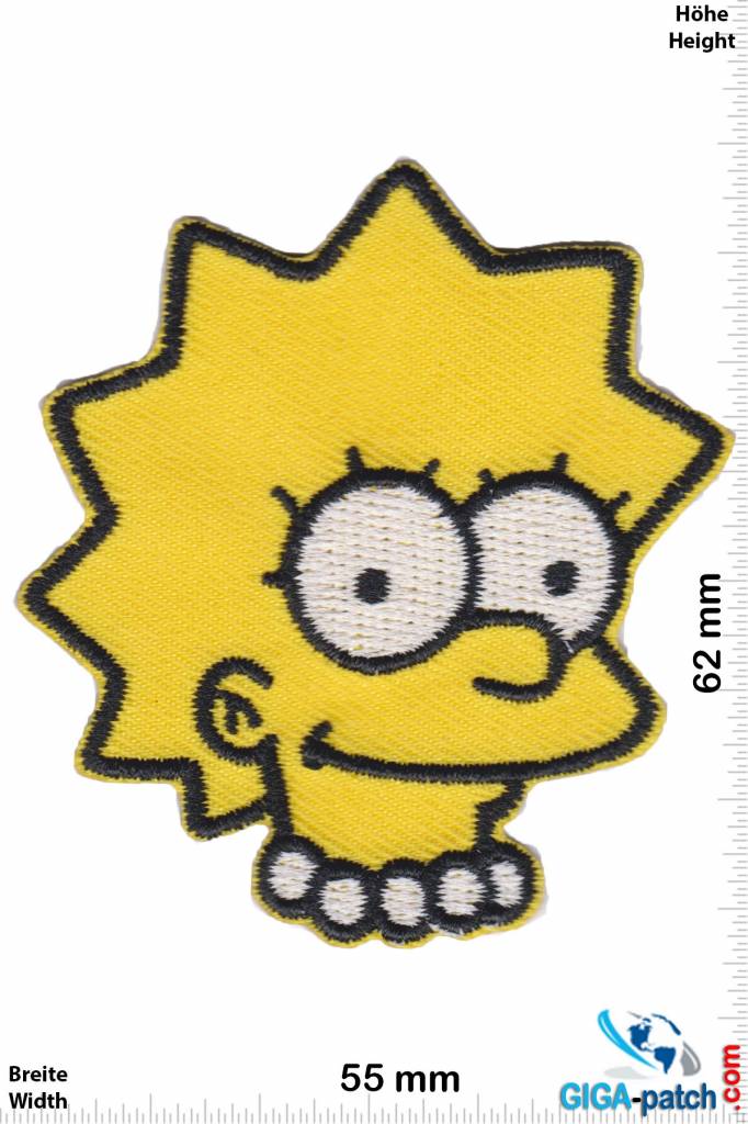 Simpson Lisa Simpson  - Kopf