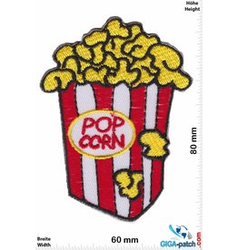 Fun Pop Corn - red white