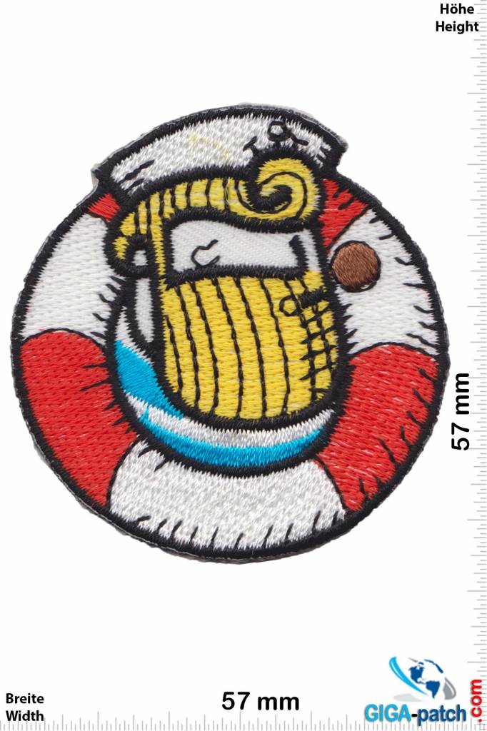 Seemann im Rettungsring - OldSchool