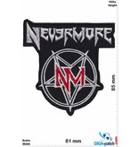 Nevermore Nevermore - silber red - US-Metal-Band- HQ
