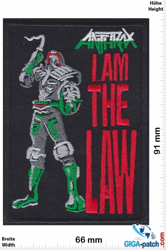 Anthrax  Anthrax - i am the Law - HQ