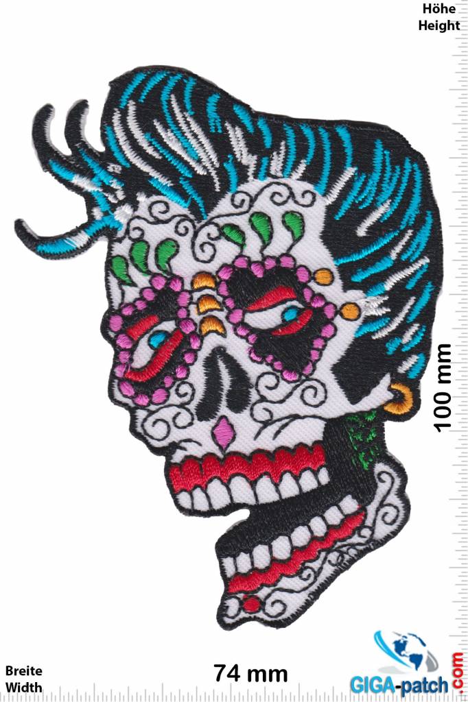 Muerto Skull - Totenkopf - Muerto - color - HQ