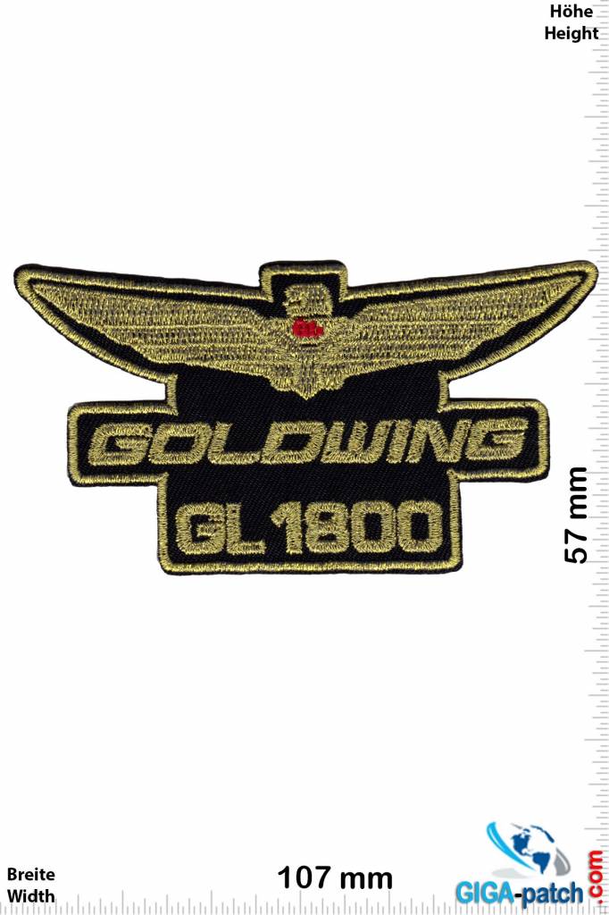 Honda HONDA - Gold Wing - GL 1800 - Goldwing - Aufnäher Shop