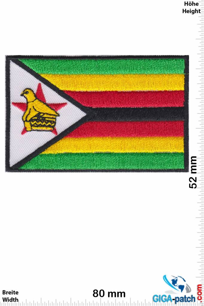 Zimbabwe Zimbabwe - Simbabwe - Flagge