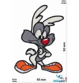 Cartoon Hase - Rabbit - grey