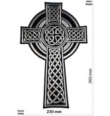 Celtic Kreuz - Kruzifix- Celtic - black silver- 36 cm