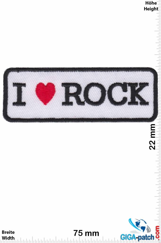 Rock n Roll i LOVE Rock - Herz
