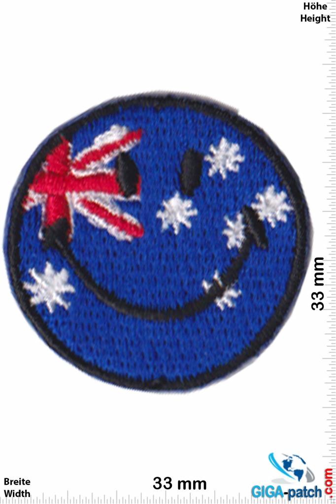 Smiley Smiley - Smile - Australia - small - 2 Stück