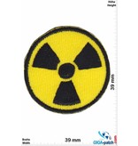 Radiacative Radioactive - Radioaktiv - small - 2 Stück
