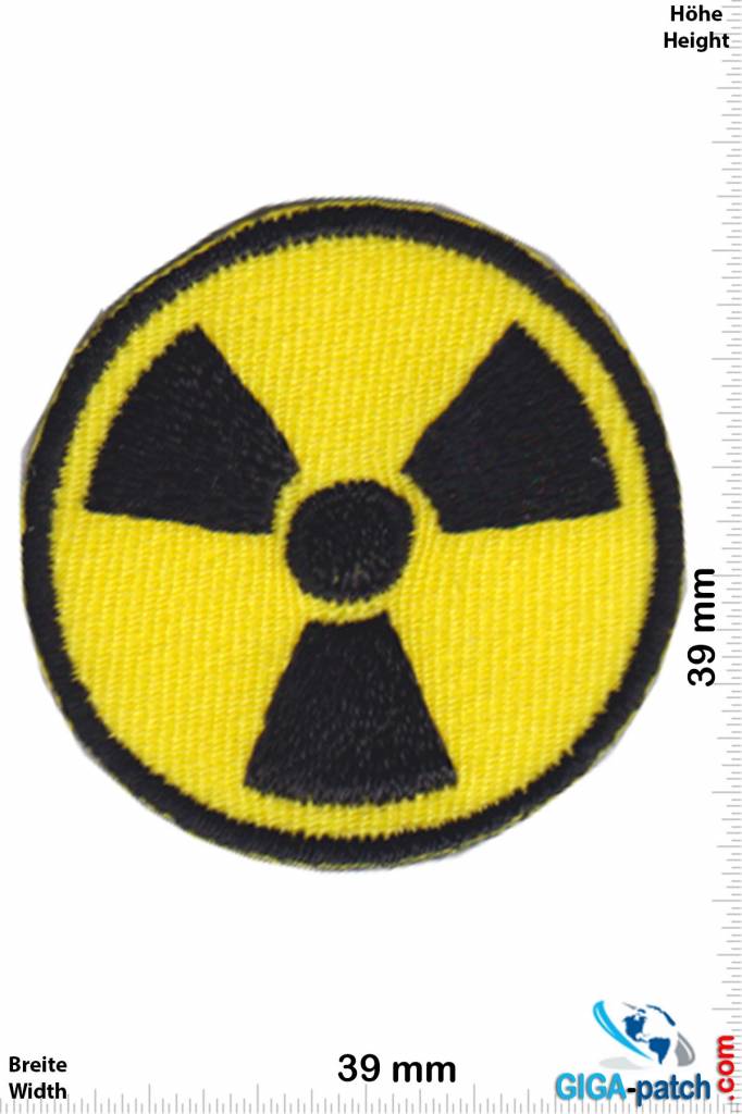 Radiacative Radioactive - Radioaktiv - small - 2 Piece