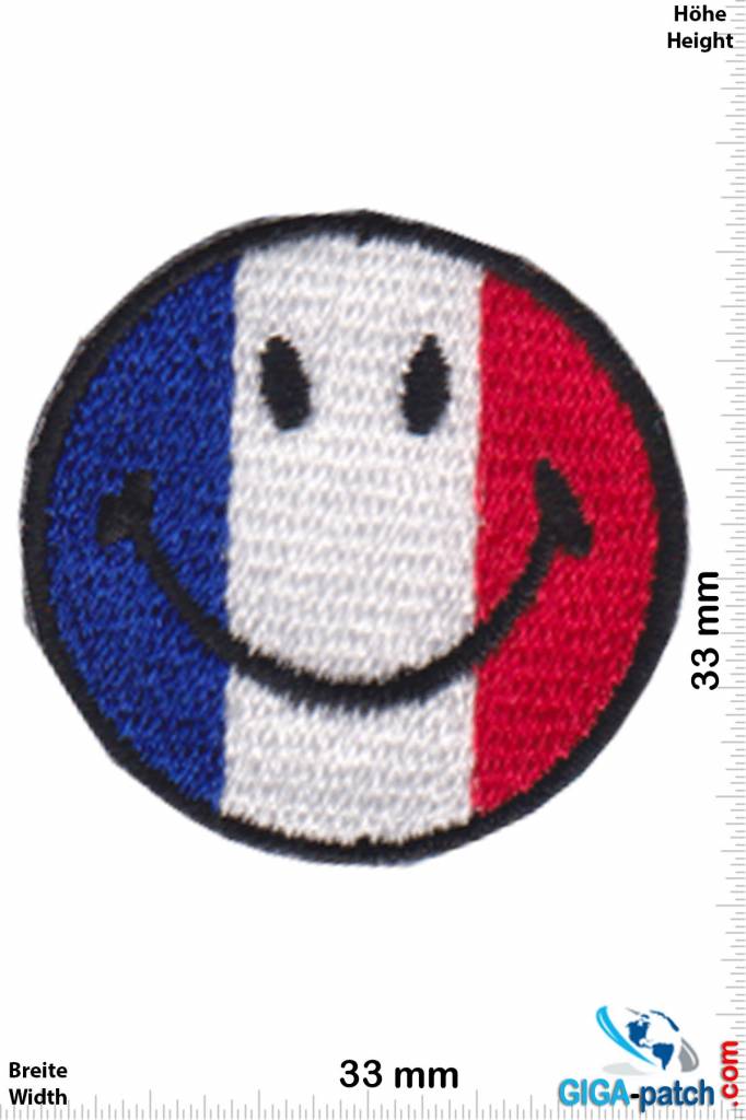 Smiley Smiley - Smile - Frankreich - small - 2 Stück