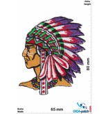 Indianer Indians - Chief  - left -  small