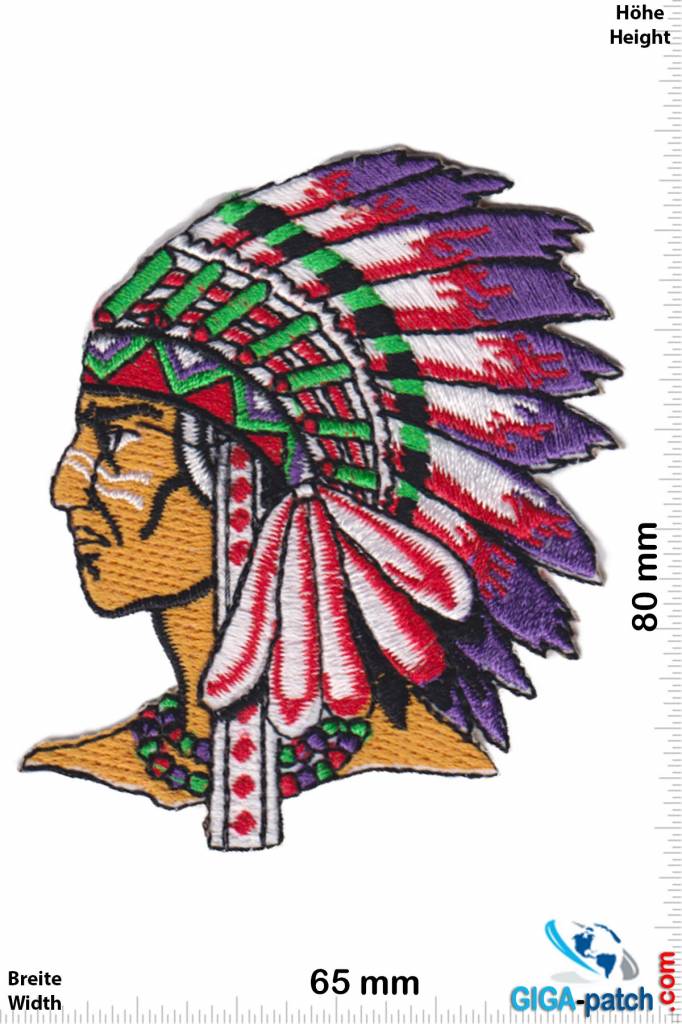 Indianer Indians - Chief  - left -  small