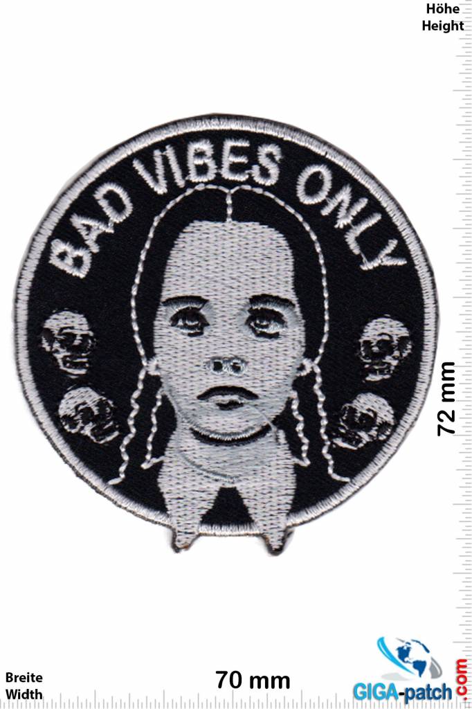 Addams Family Wednesday Addams - Bad Vibes Only