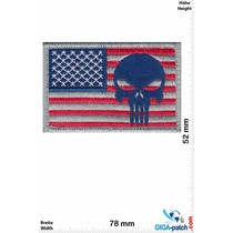 Punisher Punisher - USA  - Klett Patch mit Untergrund - HQ