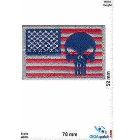 Punisher Punisher - USA  - Klett Patch mit Untergrund - HQ