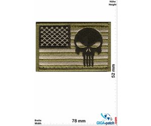 Punisher - Patch - Back Patches - Patch Keychains Stickers -   - Biggest Patch Shop worldwide