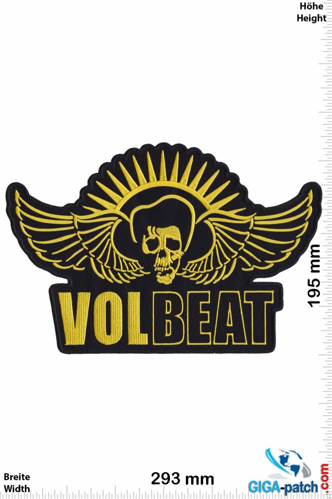 Volbeat Volbeat - Skull- 29 cm