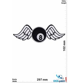 Bikerpatch 8 Ball - Fly - 29 cm