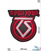 Twisted Sister  Twisted Sister - red silver - 29 cm