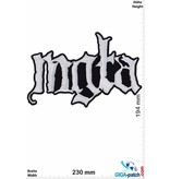 Mgta  Mgła- Mgta -Black-Metal-Band   - 23 cm