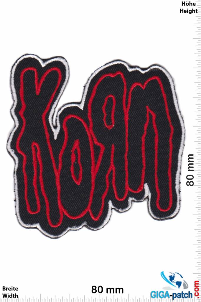 Korn Korn - red silver - Metalband