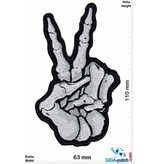 Peace Skull Hand - Peace