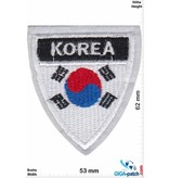 Süd Korea, Republik Korea Süd Korea  - Flagge - Wappen